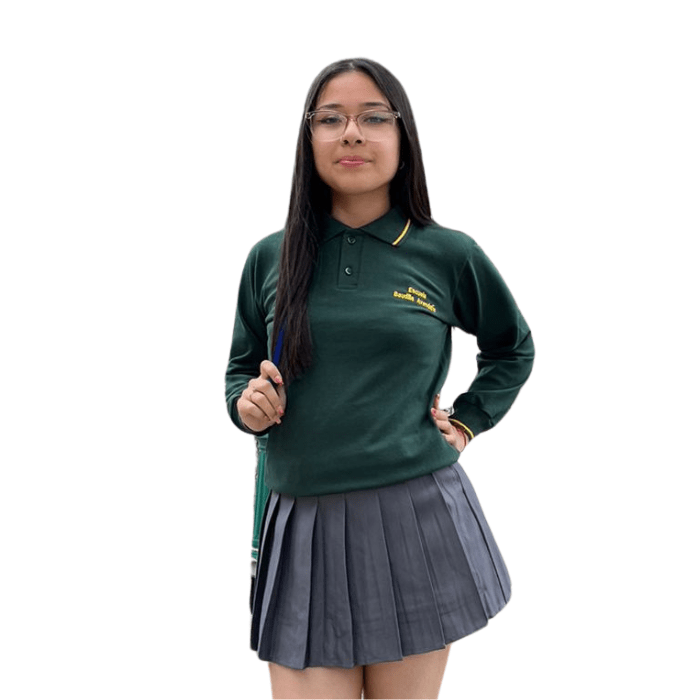 Polera piqué Escuela Baudilia Avendaño de Yousuff2