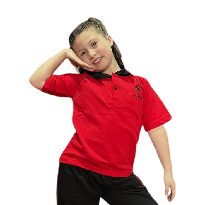 Polera piqué manga corta Liceo Maria Mazzarello2