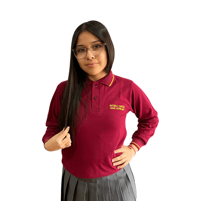 Polera piqué Escuela Juan Ladrilleros2