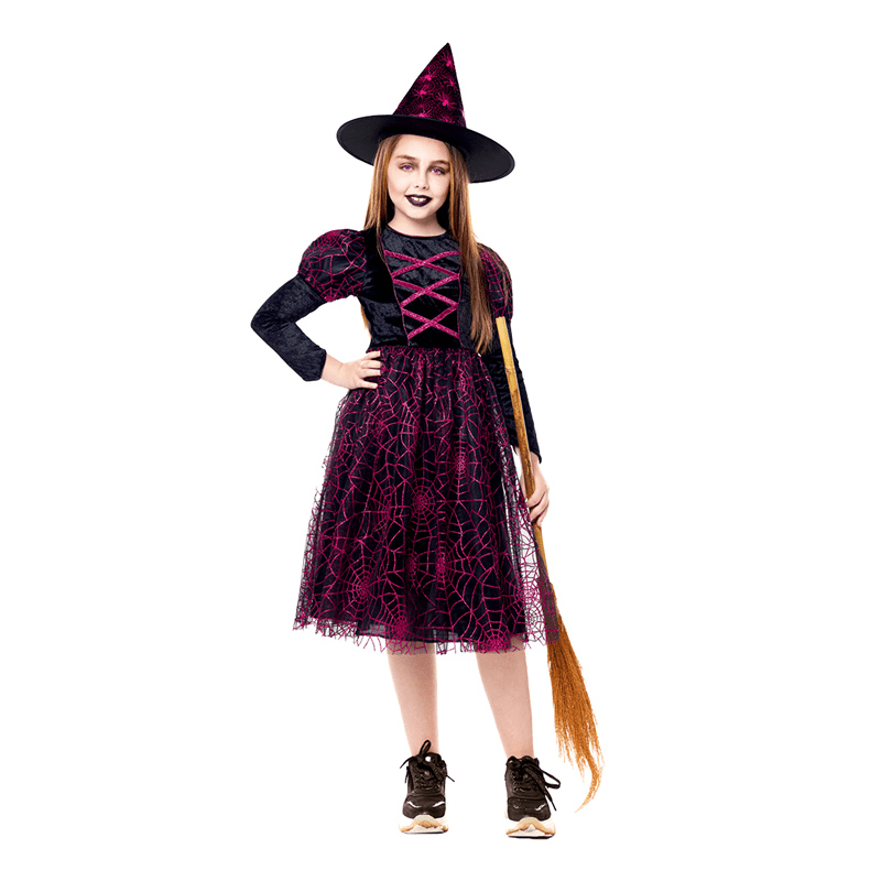 Disfraz Bruja morada1