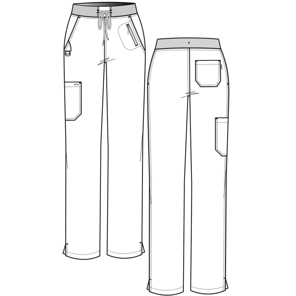 Pantalon clinico 3018 ava therese zavate azul marino4