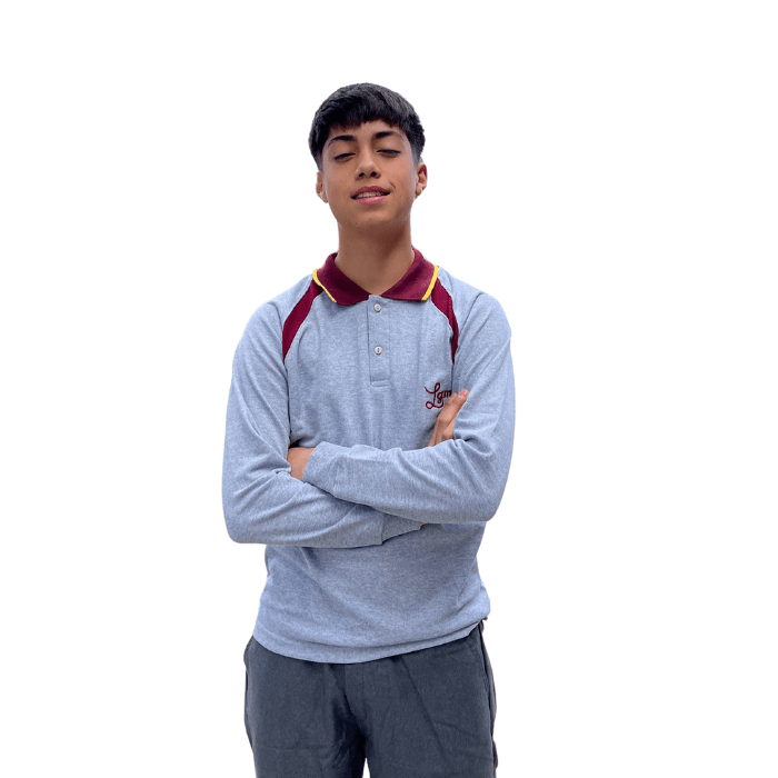 Polera piqué Liceo Gabriela Mistral2