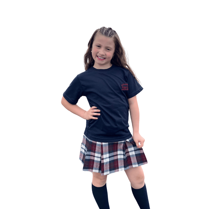 Falda cuadrille Colegio Puerto Natales2