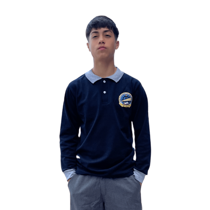 Polera piqué Liceo Politécnico Luis Cruz Martínez2