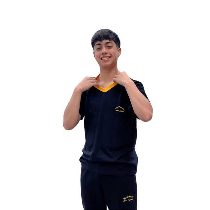 Polera deportiva Liceo Salesiano Monseñor Fagnano2