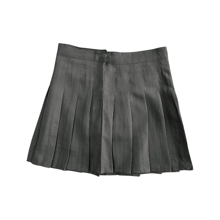 Falda gris bistretch con calza1