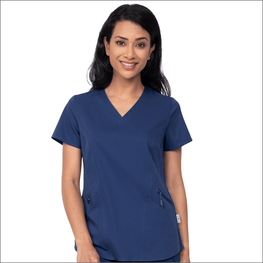 Top clinico ava therese 1084 Zavate azul marino4