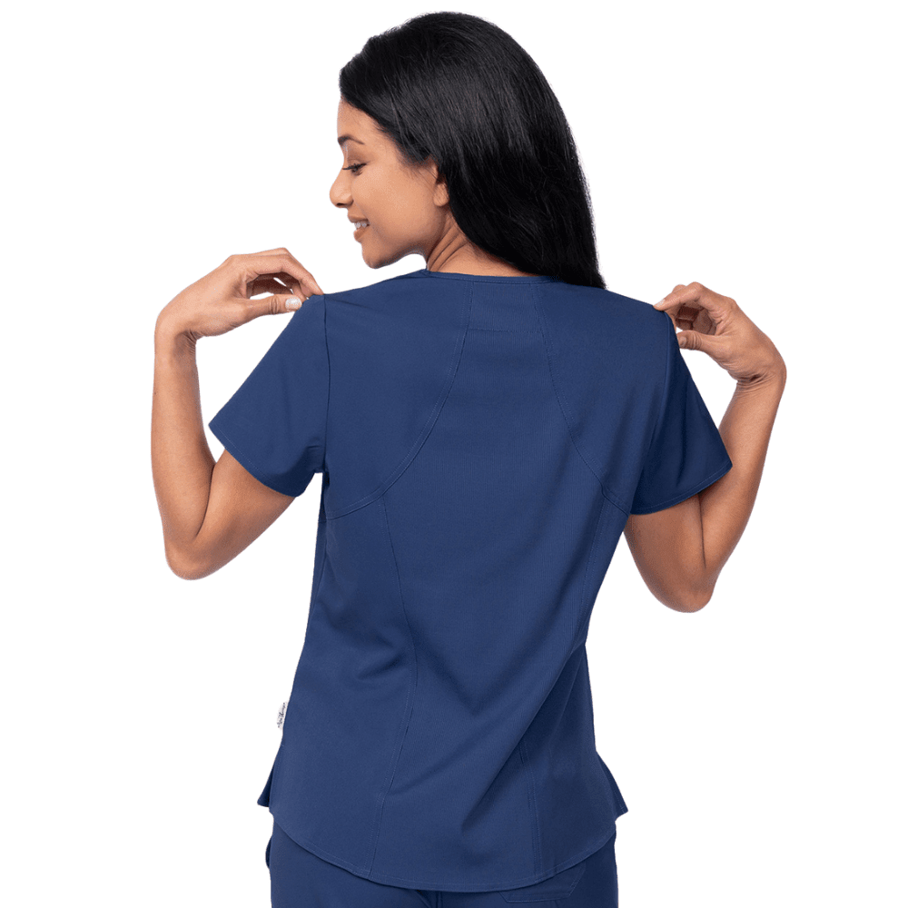 Top clinico ava therese 1084 Zavate azul marino3