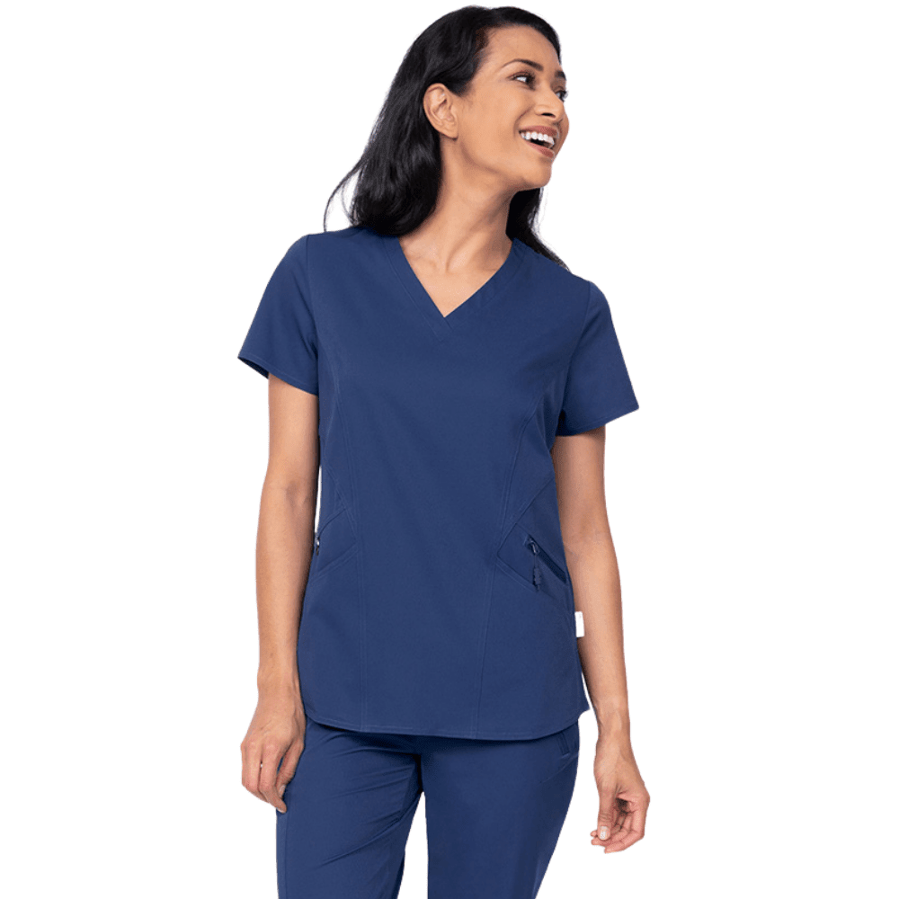 Top clinico ava therese 1084 Zavate azul marino1