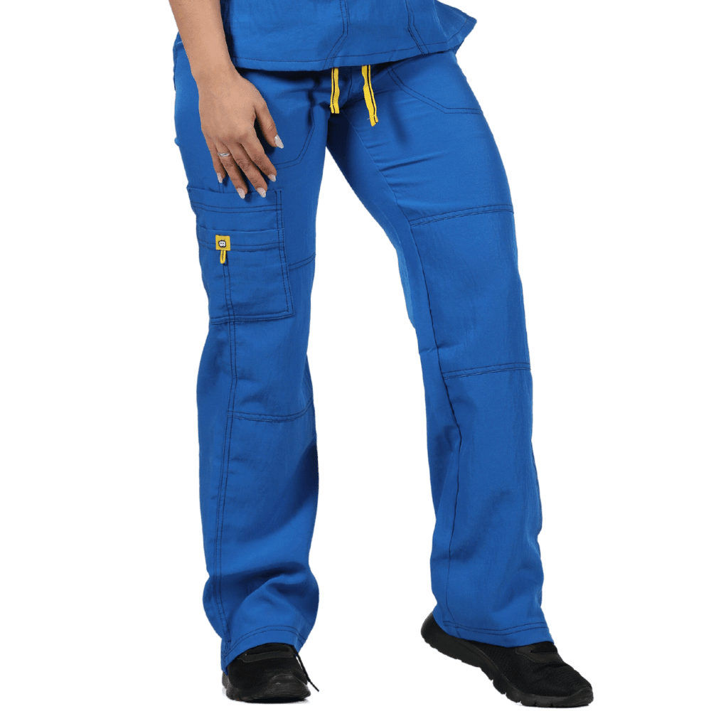 Pantalon clinico  FOUR STRETCH WONDER WINK azul rey2