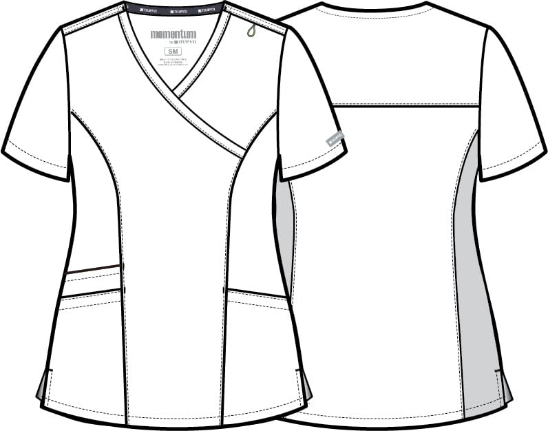 Top clinico Momentum MAEVN negro1