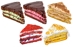 Trozo de Torta Sin Azúcar