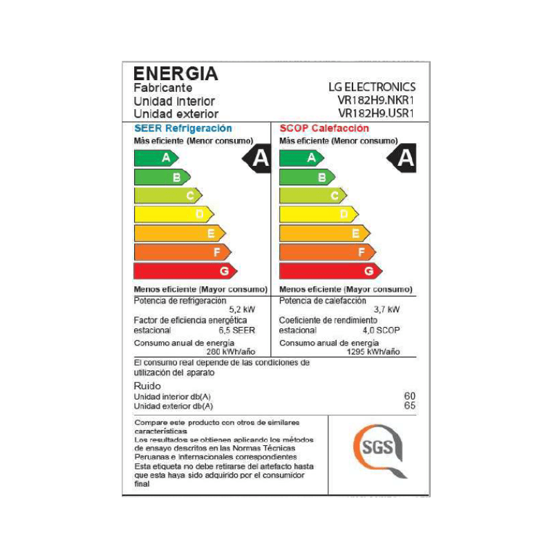 Aire Acondicionado Art Cool de 18000 btu frio calor inverter con wifi3