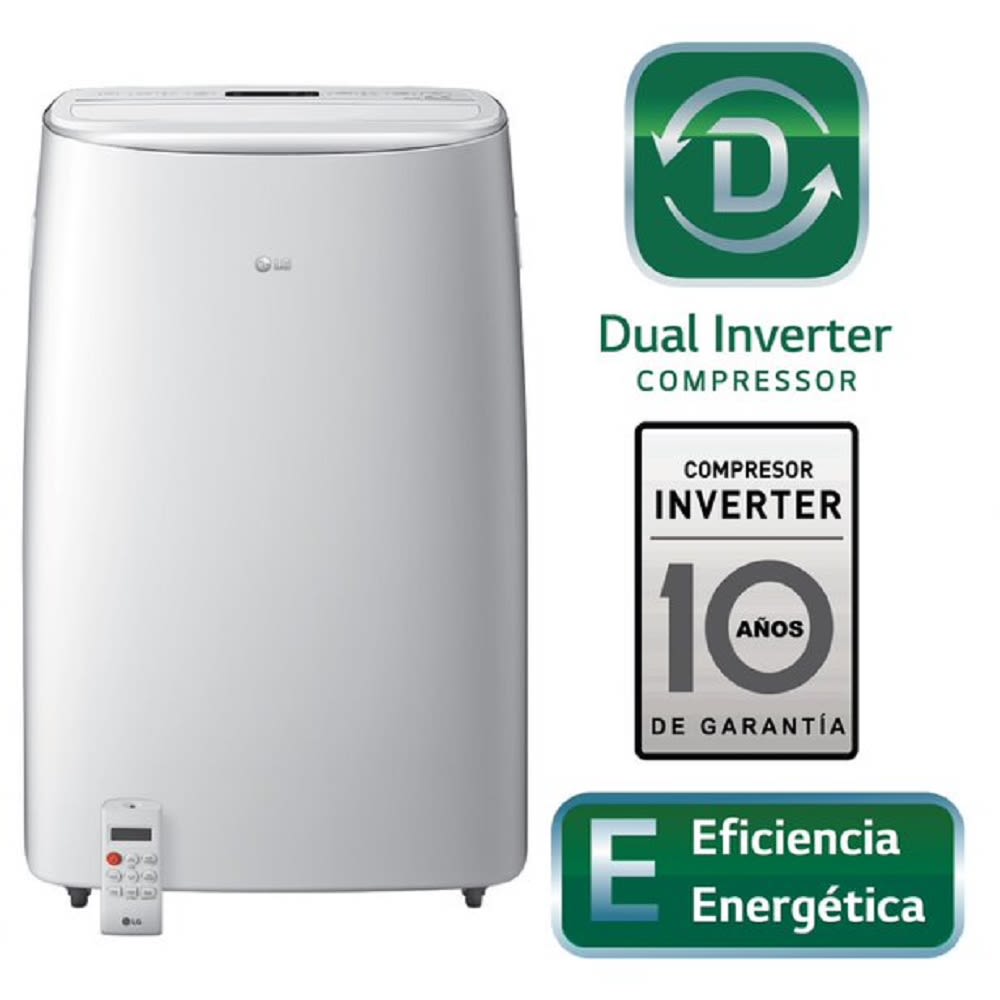 Portátil inverter frío solo con wifi de 14000 btu/hr3