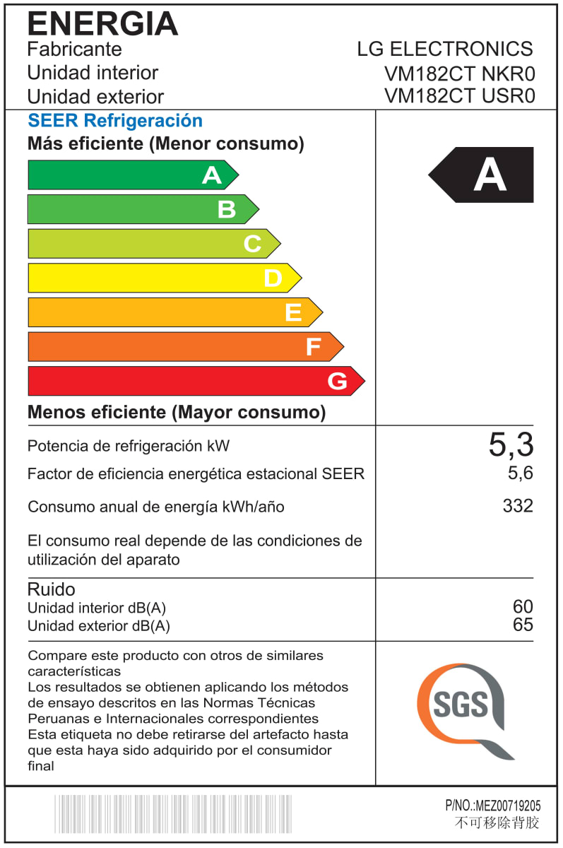 Aire Acondicionado Split Pared de 18000 btu inverter frio solo con wifi3