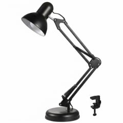 LAMPARA DE MESA NEGRA