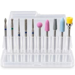 KIT DE 10 FRESAS METAL