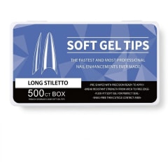 TIPS NORMAL BOX LONG STILETTO 500PCS