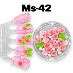 DECORACION CHICA ROSAS MS-42