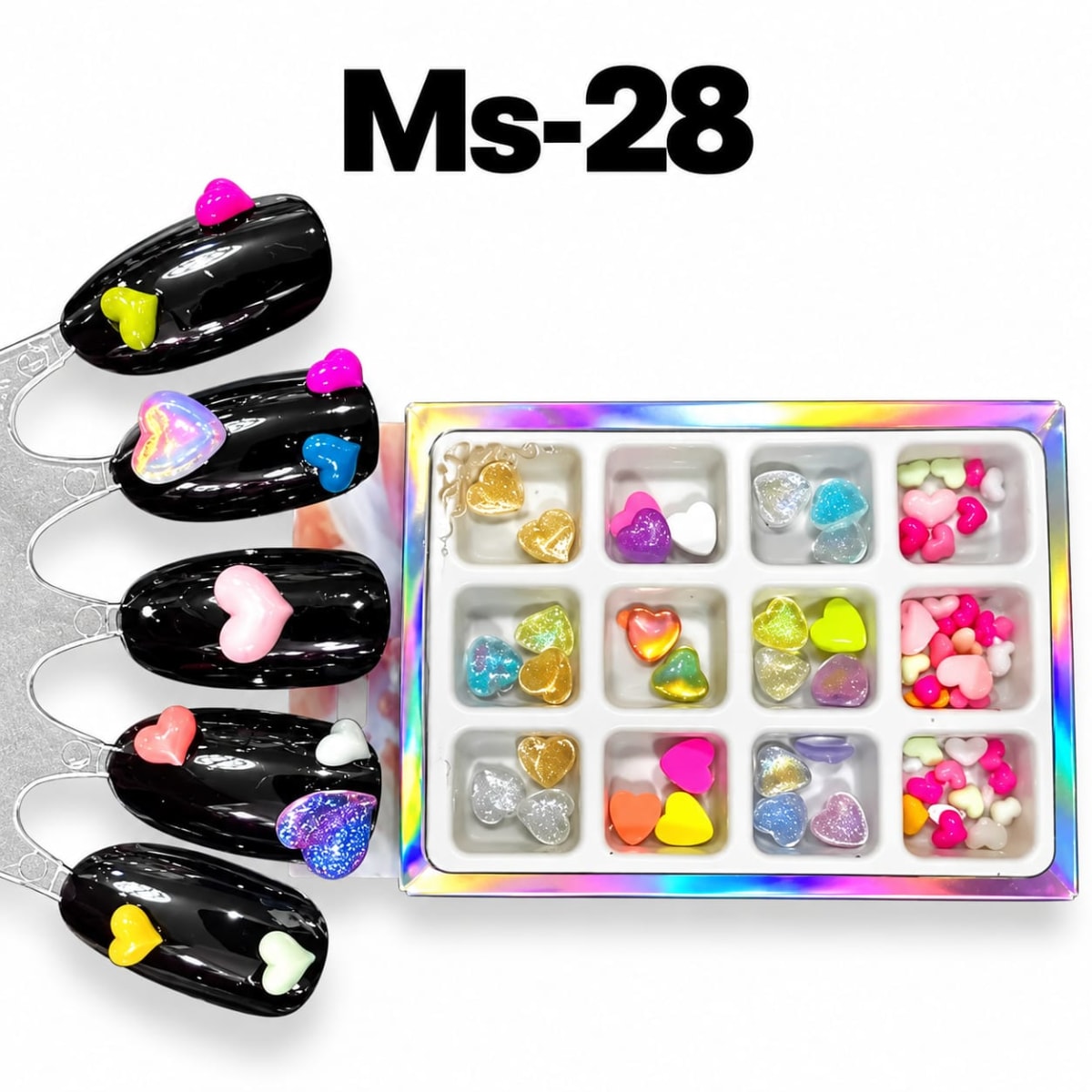 DECORACION  CORAZONES MS-281