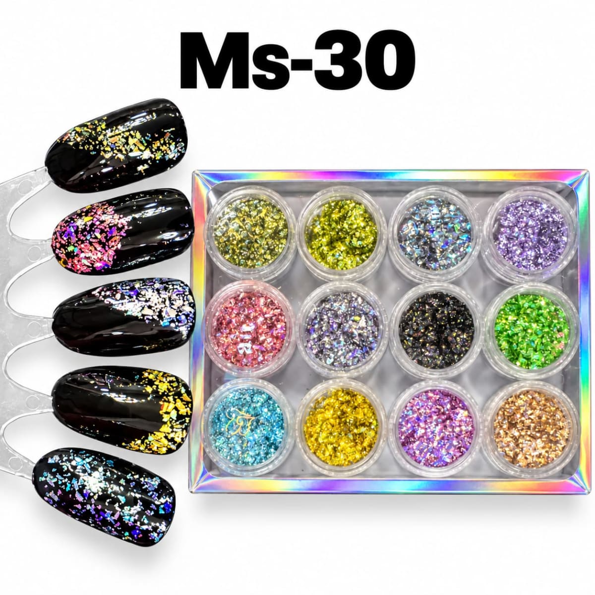 DECORACION  GLITTER MS-301