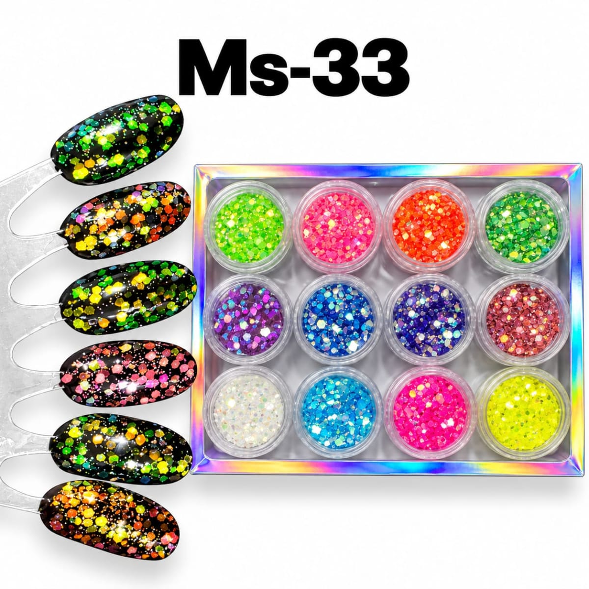 DECORACION GLITTER MS-331