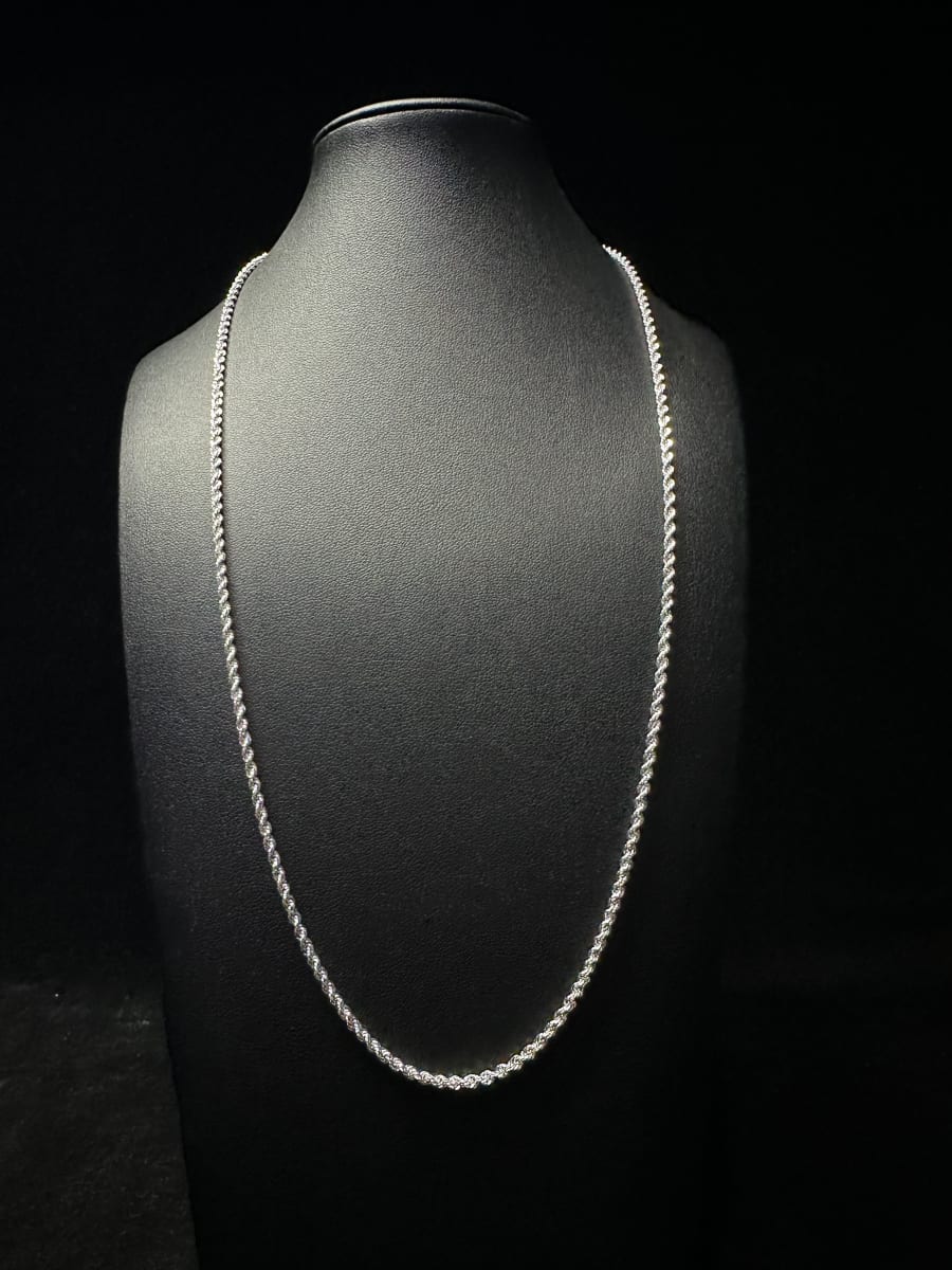 Cadena Soga Plata 60cm3