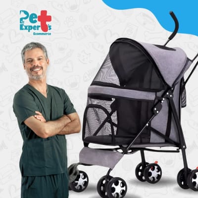 COCHE LIGERO PARA PERROS Y GATOS