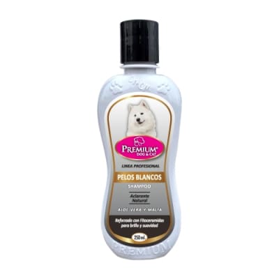 SHAMPOO PREMIUM PELOS BLANCOS X 250 ML