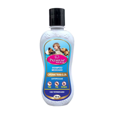 SHAMPOO PREMIUM ANTIPULGAS X 250 ML