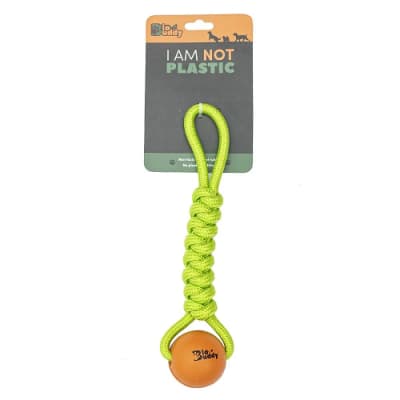 BIOBUDDY PELOTA JUMBO MACIZA CON JALADERA