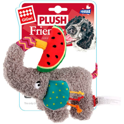 Gigwi Plush Frienz Elefante With Squeaker