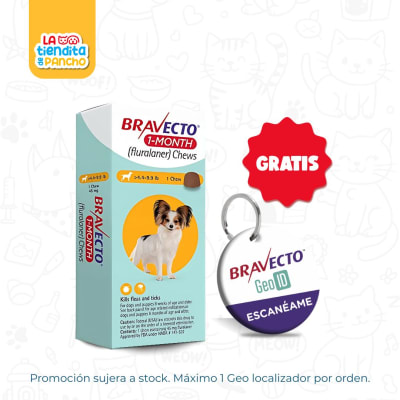Bravecto® 1M Triple (01 COMPRIMIDO)9