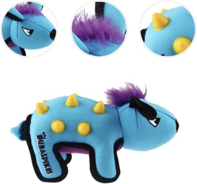 Gigwi Duraspikes Extra Durable conejo celeste