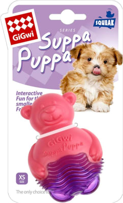 Gigwi Suppa Puppa Puppy Oso Rosa/Morado
