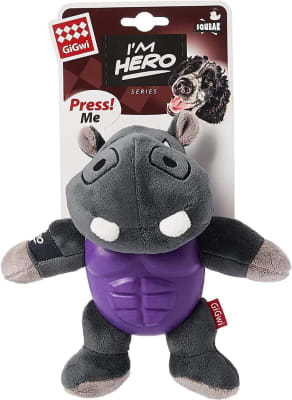 Gigwi I´M Hero Squeak Hipopotamo6
