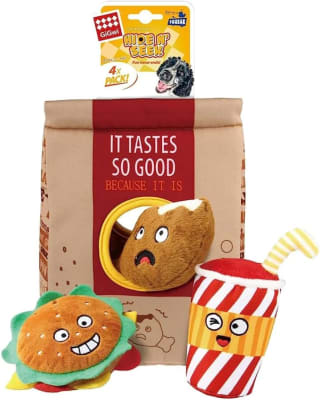 Gigwi Hide N Seek Fast Food Bag Perro