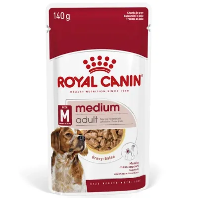 ROYAL CANIN SHN MEDIUM ADULT CWP 10X140G2