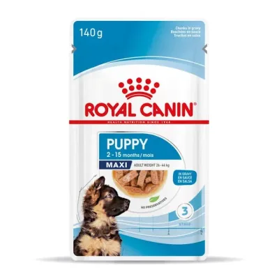 ROYAL CANIN SHN MAXI PUPPY CWP 10X140G