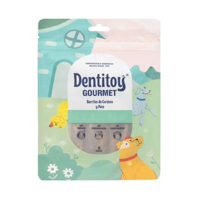 BARRITAS GOURMET DE CORDERO Y PATO X 6 UNID1