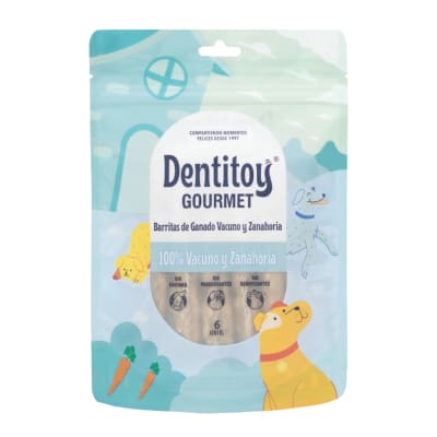 BARRITAS GOURMET DE VACUNO Y ZANAHORIA X 6 UNID1