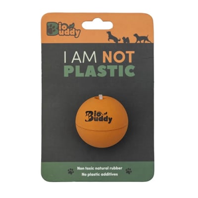 BIOBUDDY PELOTA EXTRADURA CON CASCABEL