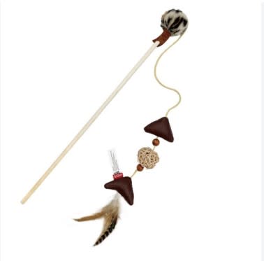 Gigwi Eco Line Feather Teaser Sil Varilla Pluma1