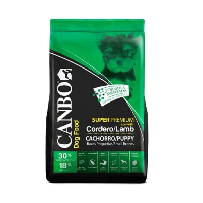 CANBO SUPER PREMIUM CACHORRO CORDERO RAZA PEQUEÑA 1KG1