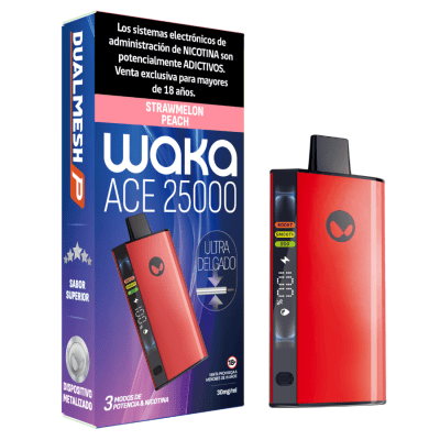 Vaporizador waka Ace 25.000 puff 3%4