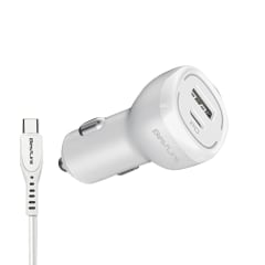 Cargador de auto QC+PD20W c/cable USB C / BL-CHCR20W