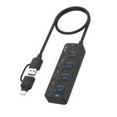 HUB 7 puertos USB 3.0 con USB C*3 + USB3.0*4 Mod. UL-HUBAC730