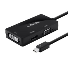 Adaptador multipuerto mini displayport a VGA/HDMI/DVI / UL-MDP3P