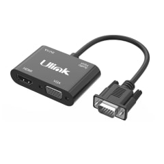 Conversor de VGA a HDMI + VGA c/audio Mod. UL-CV2500HV
