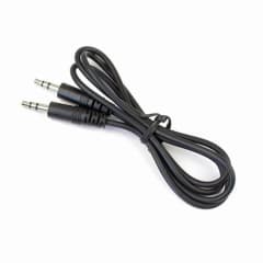Cable de audio 3,5mm a 3,5mm M-M de 0,5 mts